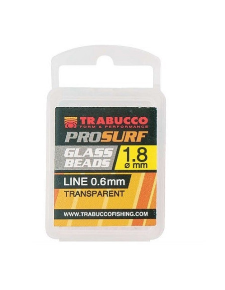 Trabucco  Glass Beads 1.8mm Transparente